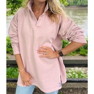 Sloppy Joe Sweatshirt Collar 02 - Wild Rose